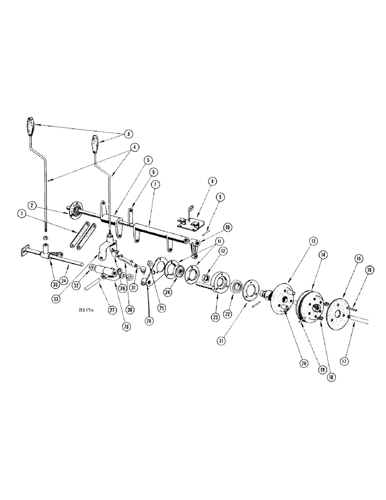 Схема запчастей Case IH 840 - (18) - VARI-STEERING 
