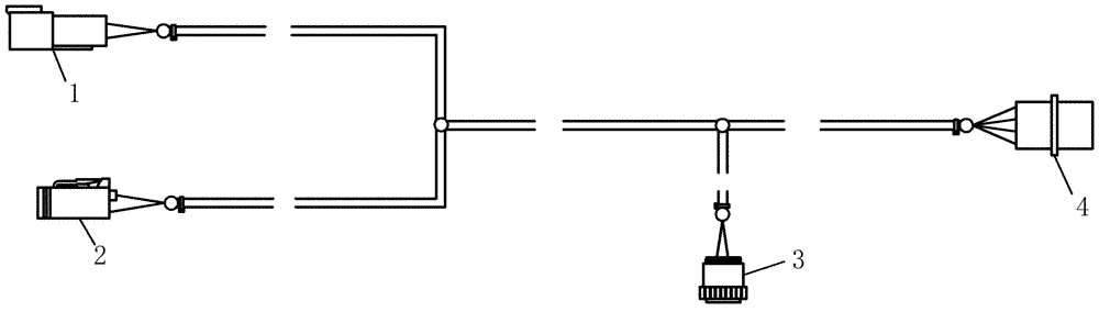Схема запчастей Case IH 3380 - (55.640.11) - HARNESS, ISO ASU ADAPTER (55) - ELECTRICAL SYSTEMS