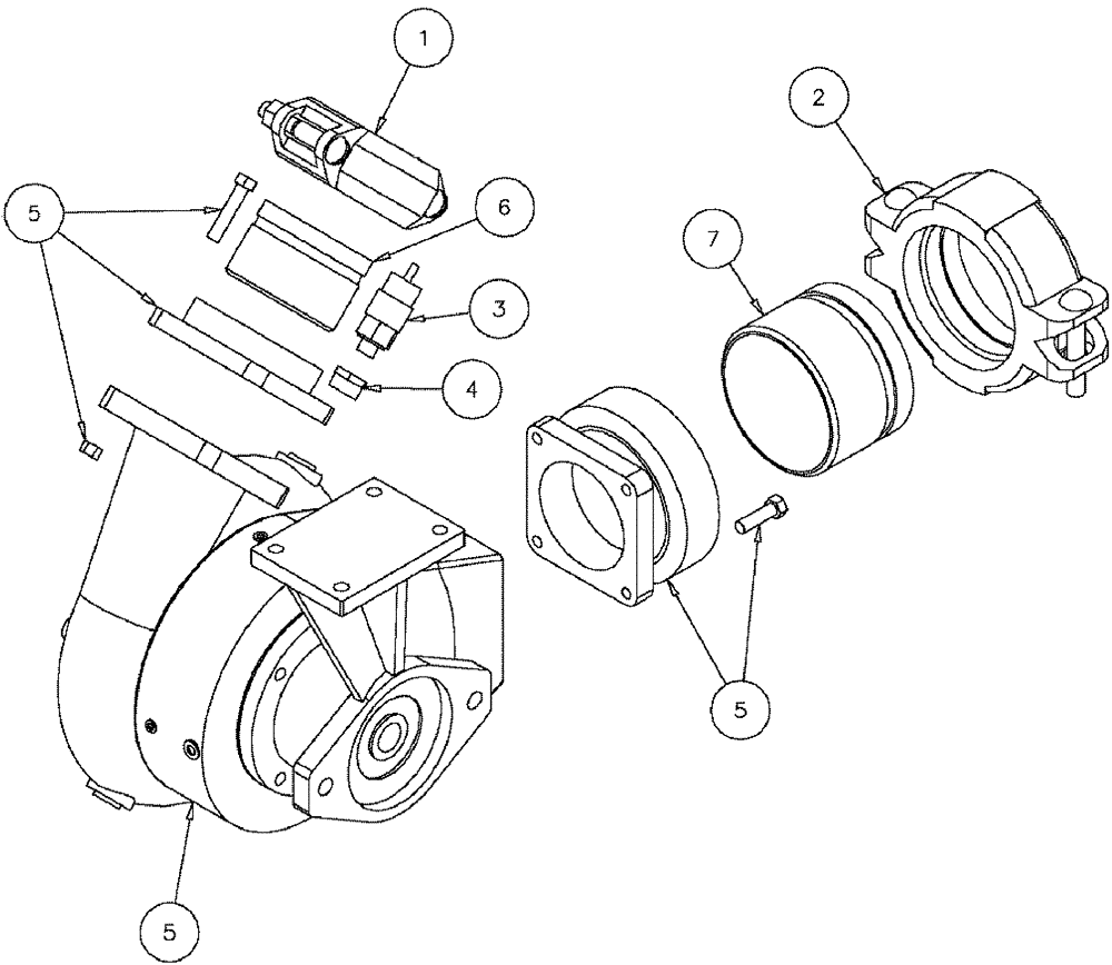Схема запчастей Case IH 610 - (05-044) - PRODUCT PUMP GROUP Liquid Plumbing