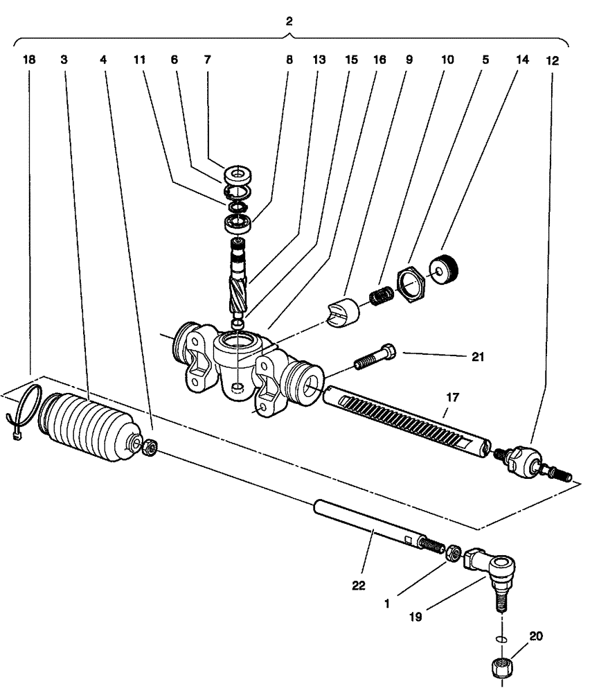 Схема запчастей Case IH SCOUT XL - (41.216.01) - STEERING GEAR ASSEMBLY (41) - STEERING