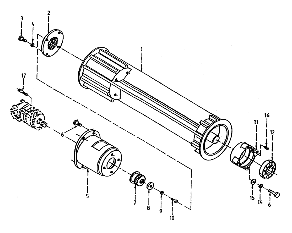 Схема запчастей Case IH 7000 - (A02-35A) - BUTTLIFT ROLLER - UNDERSLUNG BASECUTTER, SERIAL #7908 AND ONWARDS Mainframe & Functioning Components