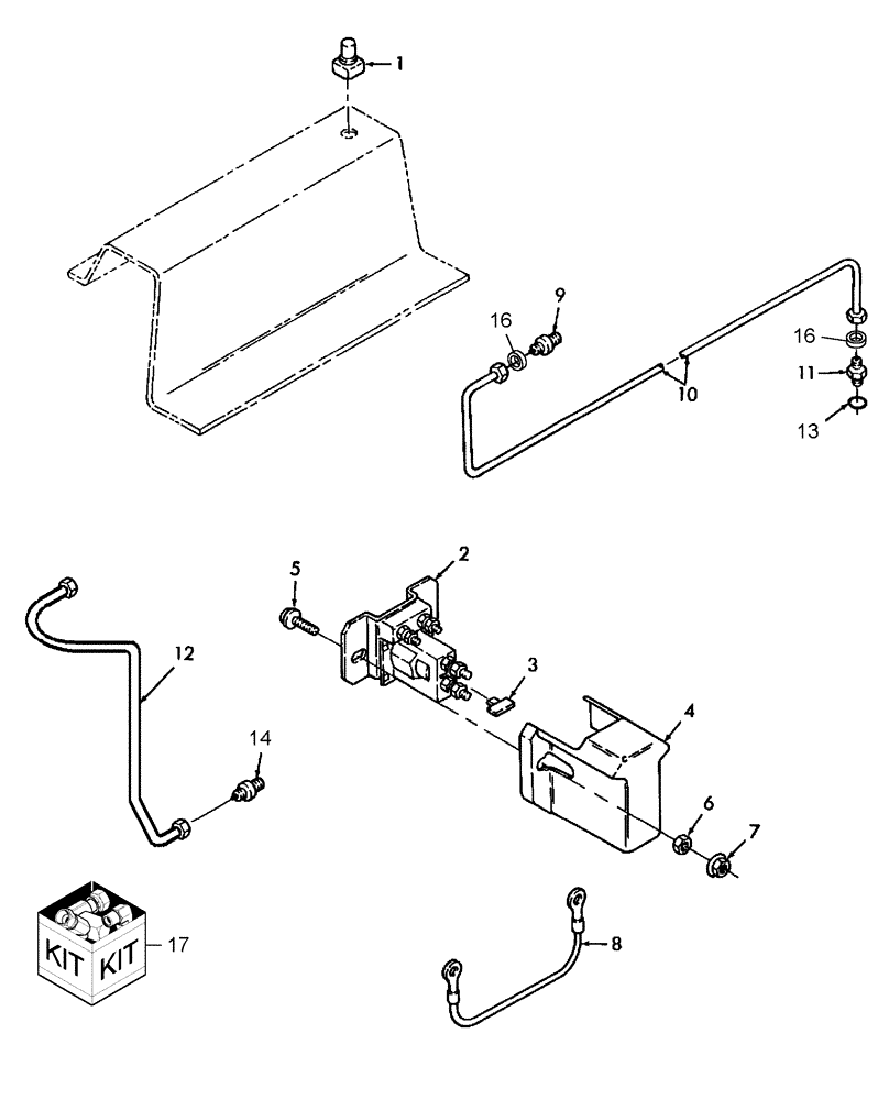 Схема запчастей Case IH WDX901 - (037) - PRE-HEAT COLD START (10) - ENGINE