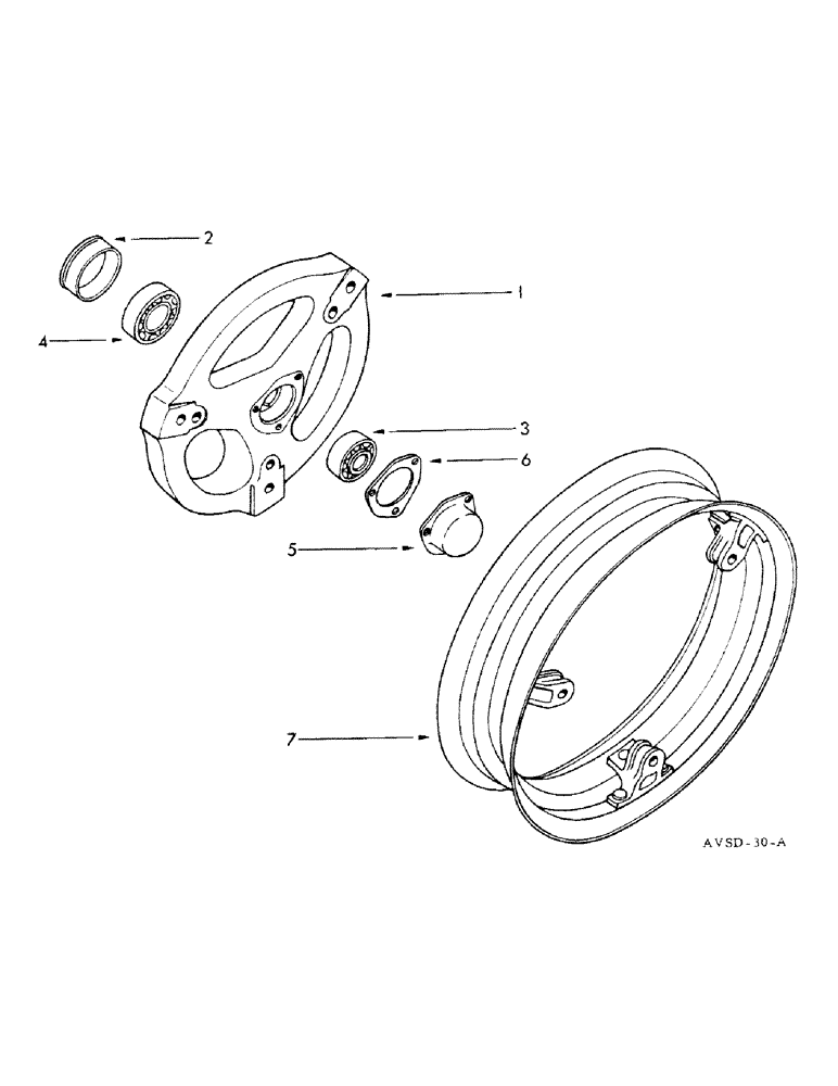 Схема запчастей Case IH FU-267D - (145) - FRONT WHEELS & RIMS (06) - POWER TRAIN