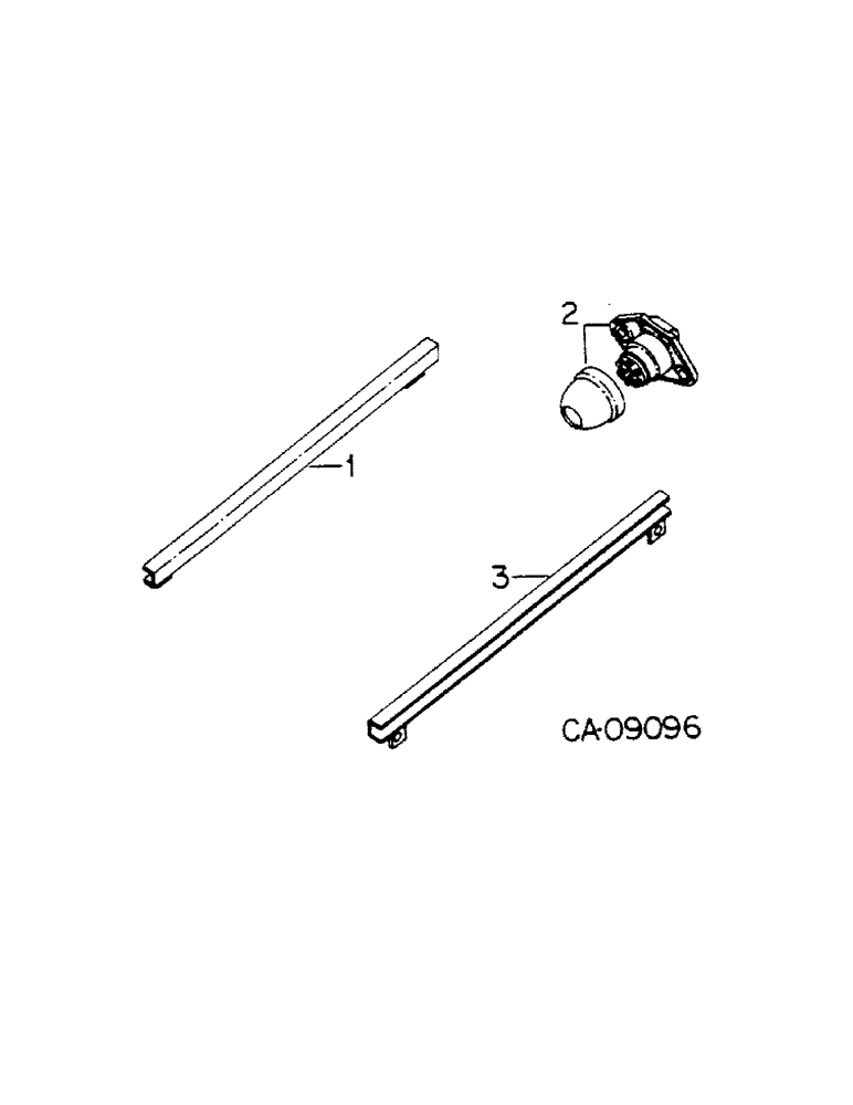 Схема запчастей Case IH 784 - (08-10) - ELECTRICAL, FENDER CONDUIT AND SEVEN PIN SOCKET (06) - ELECTRICAL