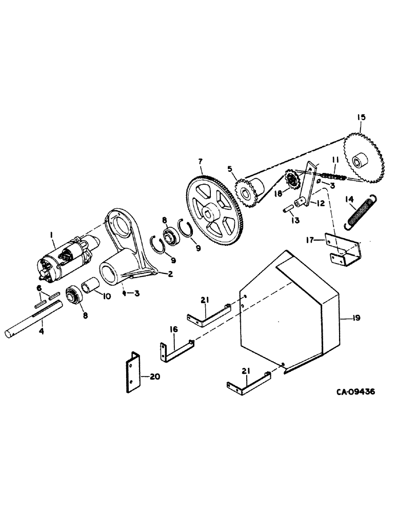 Схема запчастей Case IH 1420 - (33-12) - FEEDER, FEEDER REVERSER, MACHINES WITH OUT ROCK TRAP (13) - FEEDER