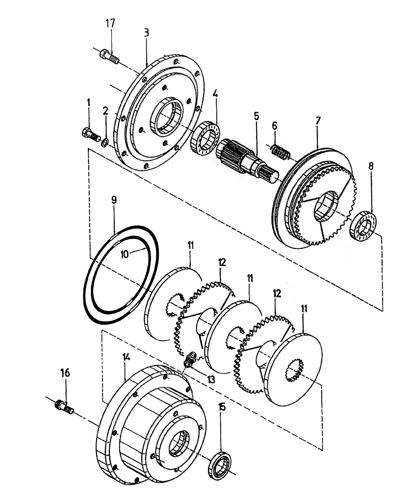 Схема запчастей Case IH 7700 - (A04-20) - FAIL SAFE BRAKE (7700) Mainframe & Functioning Components