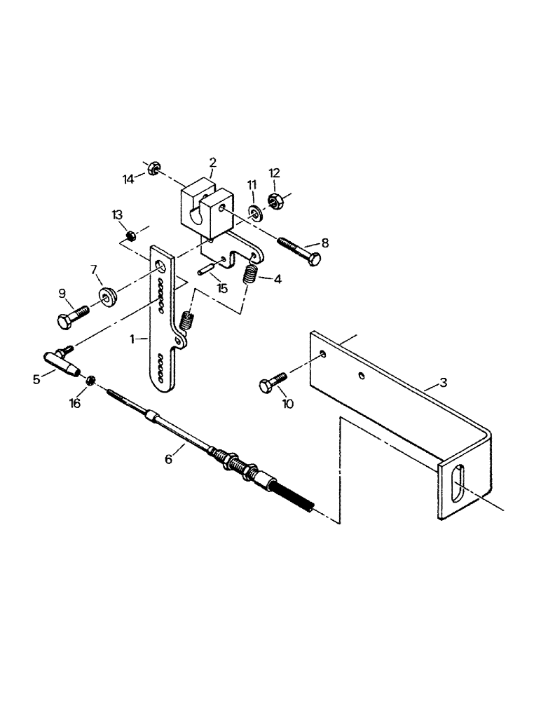 Схема запчастей Case IH CP-1325 - (04-11) - ENGINE THROTTLE CONTROLS, CAT 3406 ENGINE, LATER STYLE (04) - Drive Train