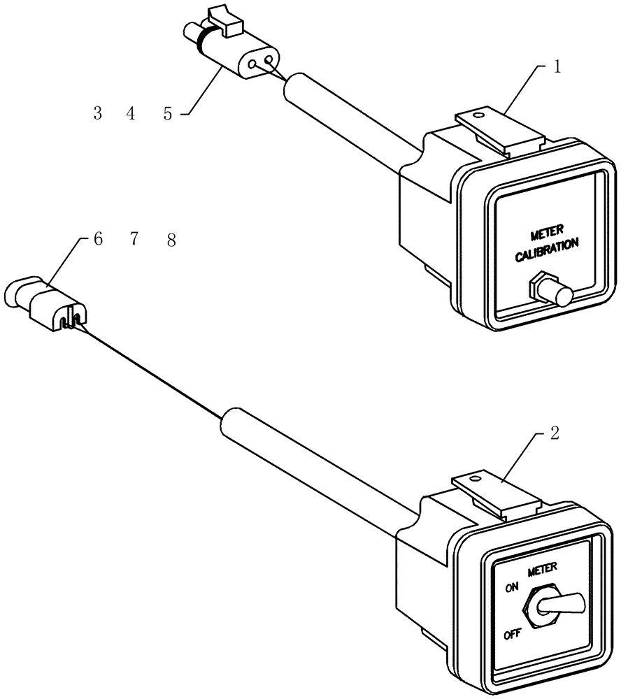 Схема запчастей Case IH 3380 - (55.632.01) - VARIABLE DRIVE SWITCHES (55) - ELECTRICAL SYSTEMS