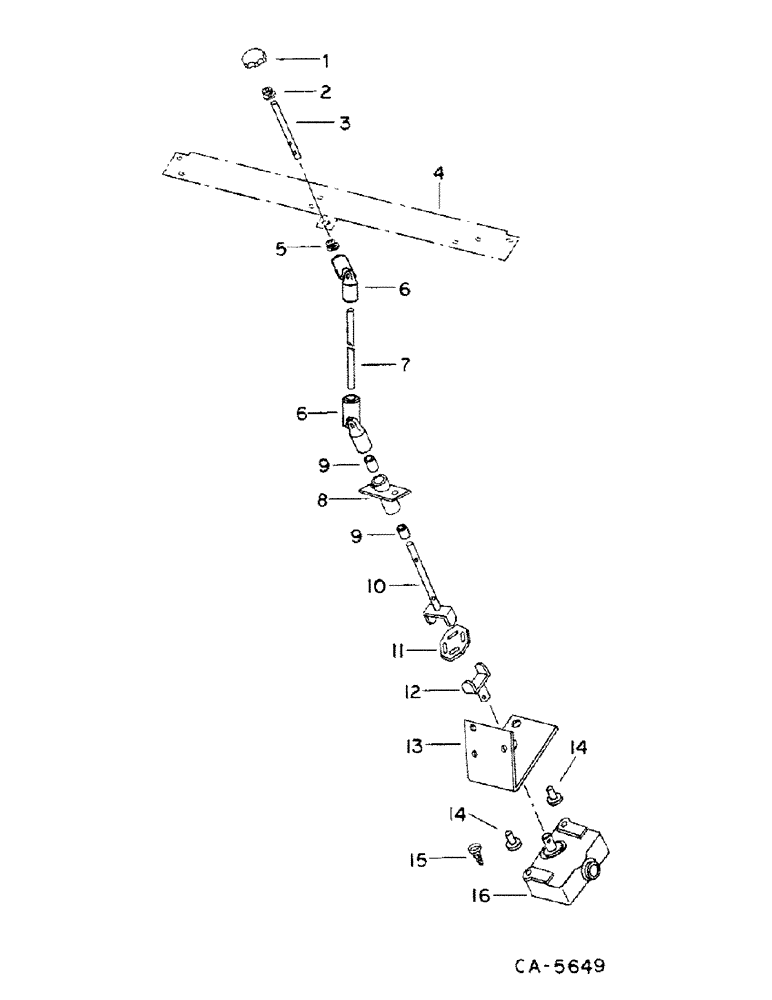 Схема запчастей Case IH 1460 - (10-63) - HYDRAULICS, REEL DRIVE CONTROL, S/N 22000 AND BELOW (07) - HYDRAULICS