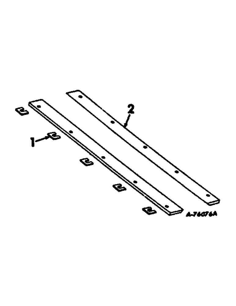 Схема запчастей Case IH 234 - (A-13) - BASIC CORN HARVESTER, WEED KNIFE ATTACHMENT, FOR STRIPPER TYPE ROLLS SERIAL NO. 5767 AND BELOW (58) - ATTACHMENTS/HEADERS