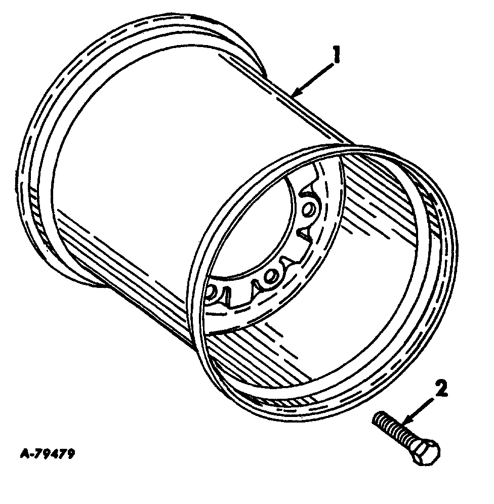 Схема запчастей Case IH 2444 - (L-04[01]) - WHEELS AND WHEEL WEIGHTS, REAR WHEELS, LO-BOY Wheels & Wheel Weights