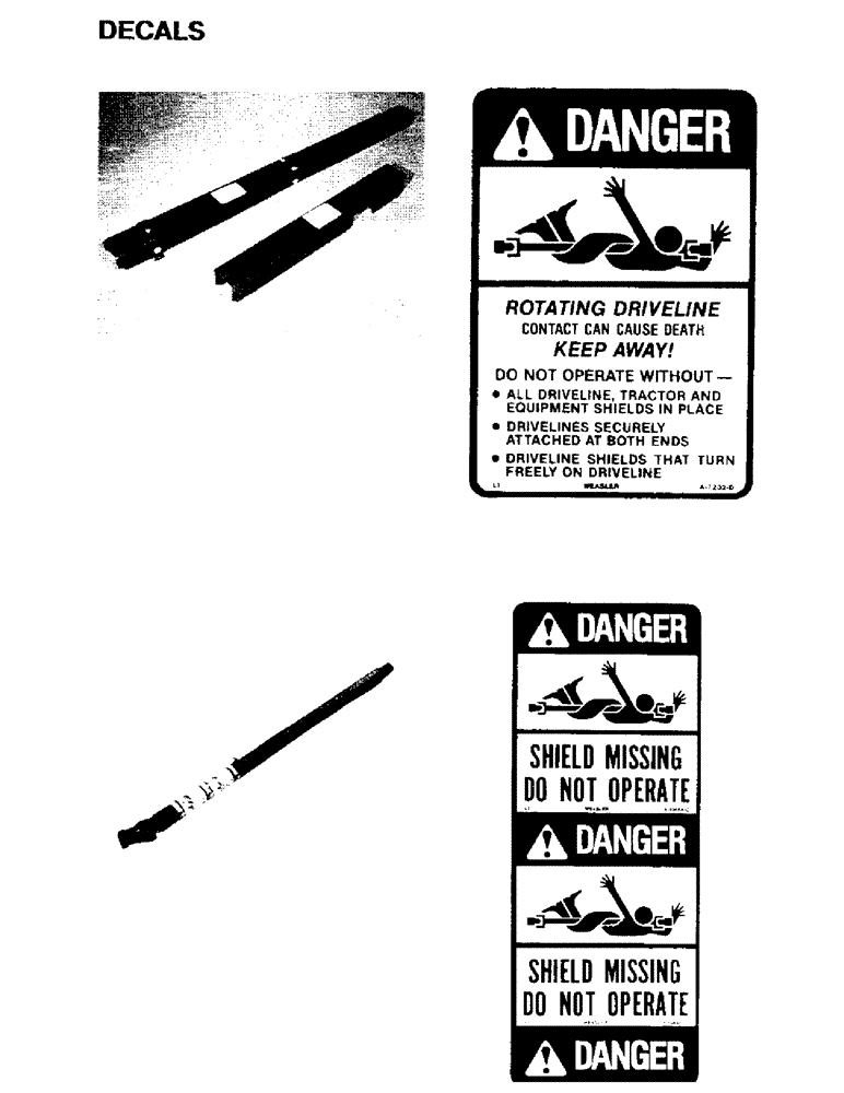 Схема запчастей Case IH ST54 - (01G) - DECALS, CONTINUED 