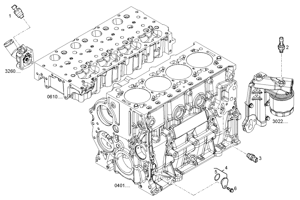 Схема запчастей Case IH F5AE9484M A001 - (7000.019) - DIAGNOSTIC SENSORS 