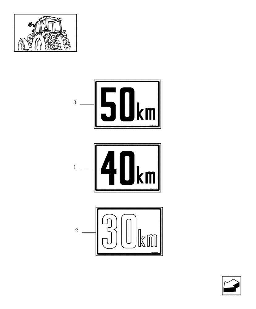 Схема запчастей Case IH MXM140 - (1.98.0/02) - (VAR.034) AUSTRIA VERSION - DECALS (13) - DECALS
