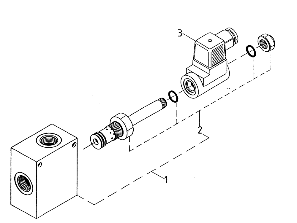 Схема запчастей Case IH 7700 - (B04-75) - HYDRAULIC SOLENOID VALVE Hydraulic Components & Circuits