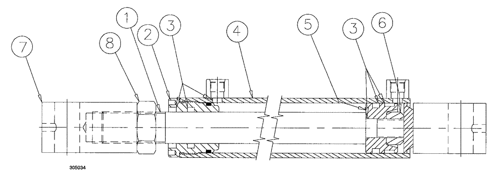 Схема запчастей Case IH SPX4260 - (202) - OUTER BOOM FOLD (78) - SPRAYING