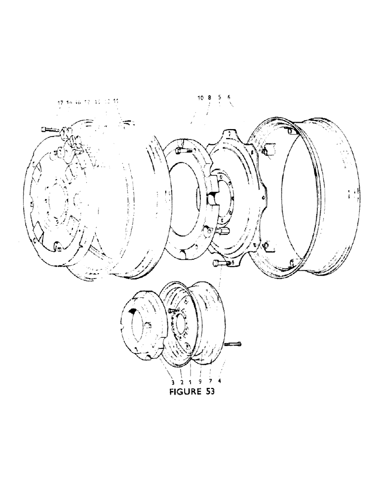 Схема запчастей Case IH 770A - (088) - FRONT WHEELS (12) - CHASSIS