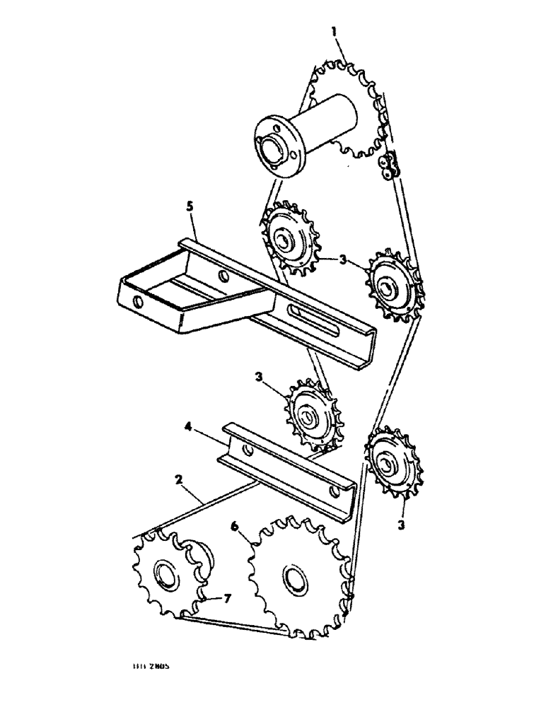 Схема запчастей Case IH DUAL - (C-10) - DUAL AUGER, AUGER LH DRIVE 