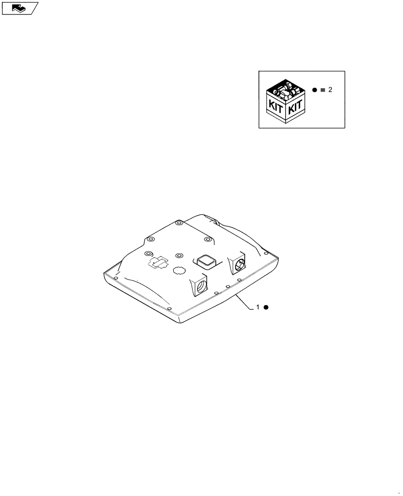 Схема запчастей Case IH 1260 - (55.512.01[02]) - FRED II TOUCH SCREEN DISPLAY (55) - ELECTRICAL SYSTEMS