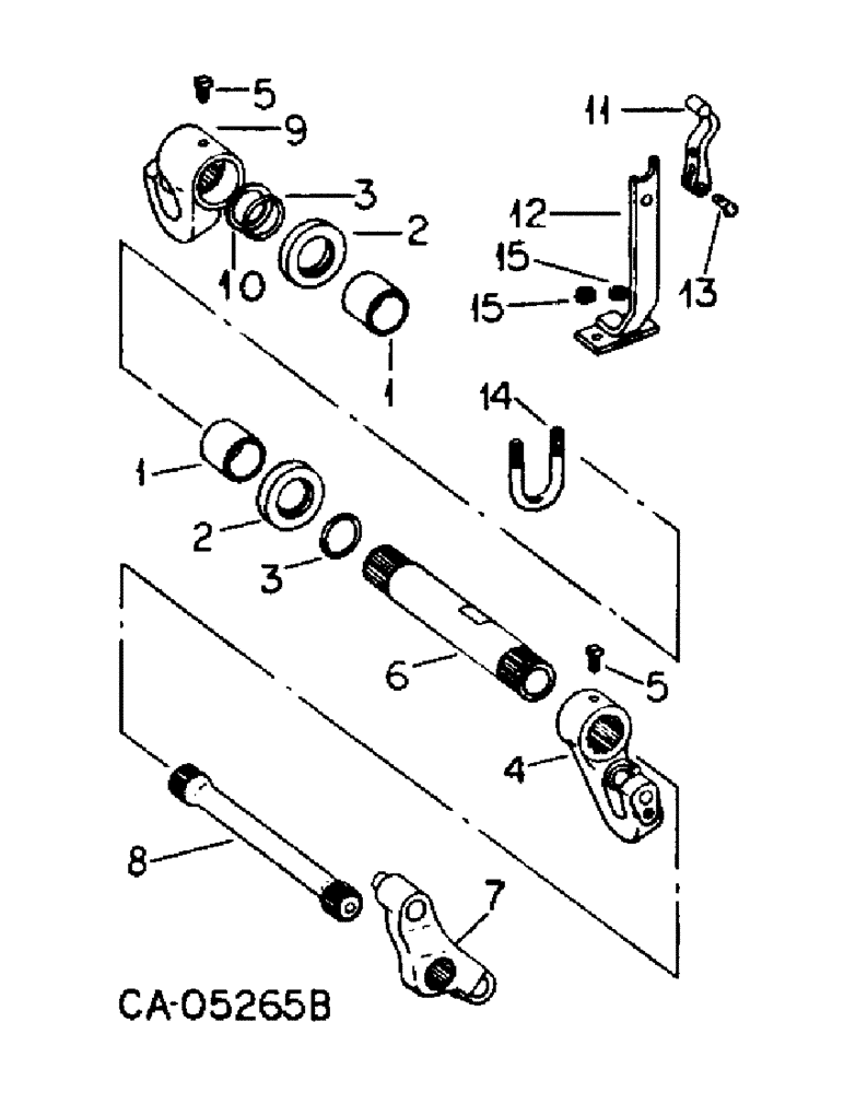 Схема запчастей Case IH 3088 - (10-52) - HYDRAULICS, DRAFT SENSING, TRACTOR WITH CATEGORY III, THREE POINT HITCH (07) - HYDRAULICS