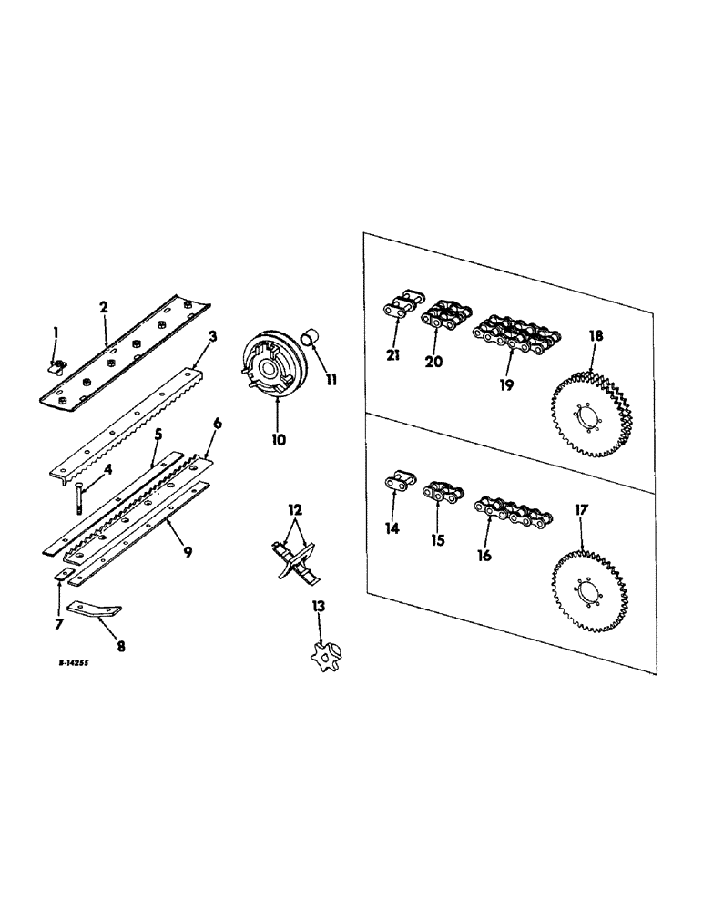Схема запчастей Case IH 403 - (316) - GROUND EAR CORN FEED, SERIAL NO. 2196 TO 9956 (88) - ACCESSORIES