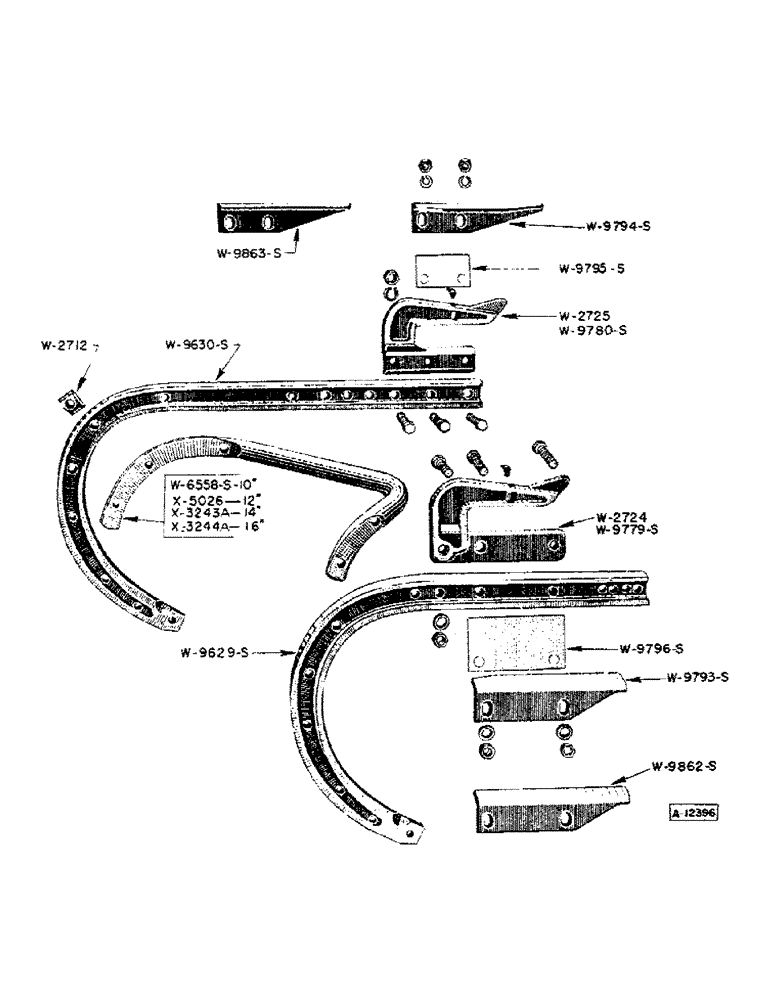 Схема запчастей Case IH BER-SERIES - (09) - FRAME ASSEMBLY, TWO BOTTOM 