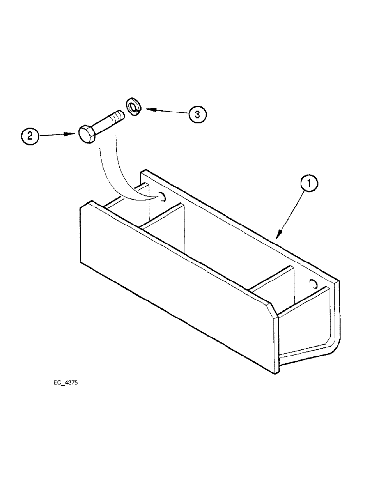 Схема запчастей Case IH 3230 - (9-002) - FRONT END WEIGHTS (09) - CHASSIS/ATTACHMENTS