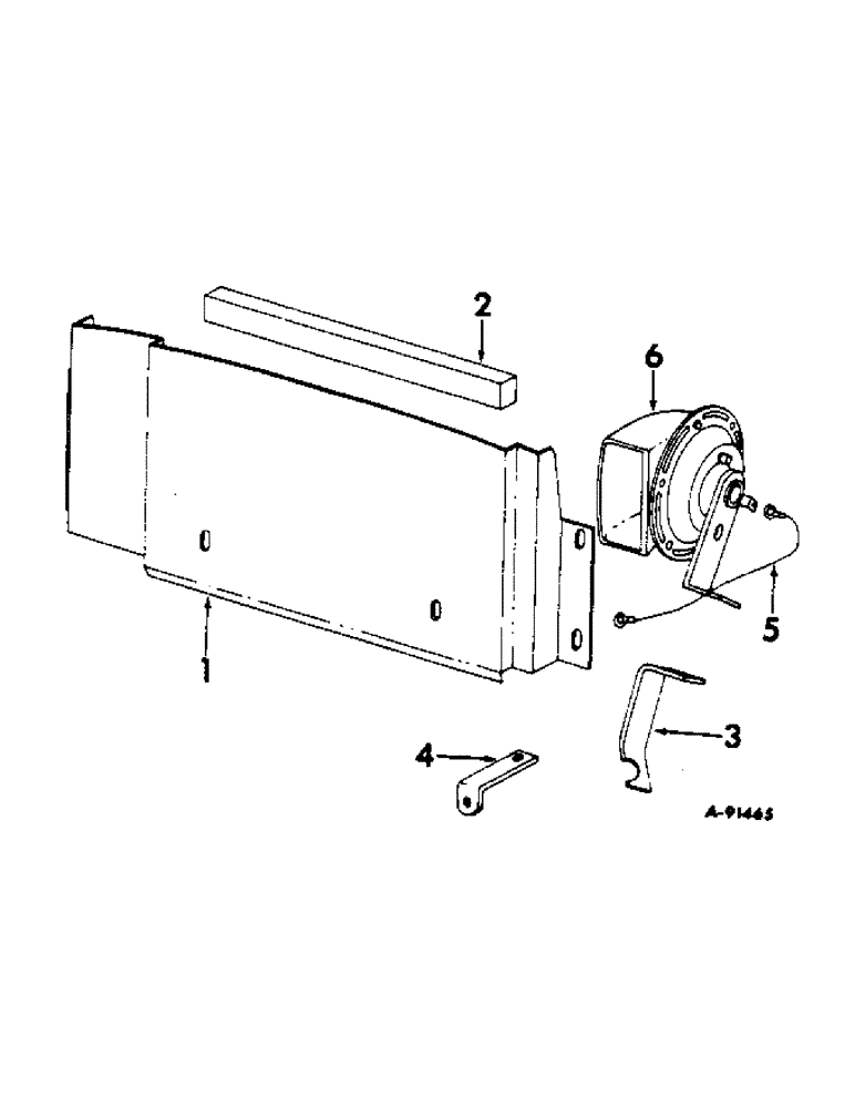 Схема запчастей Case IH 544 - (E-15) - FUEL SYSTEM, PRE-CLEANER BAFFLE, FARMALL GEAR DRIVE TRACTORS (02) - FUEL SYSTEM