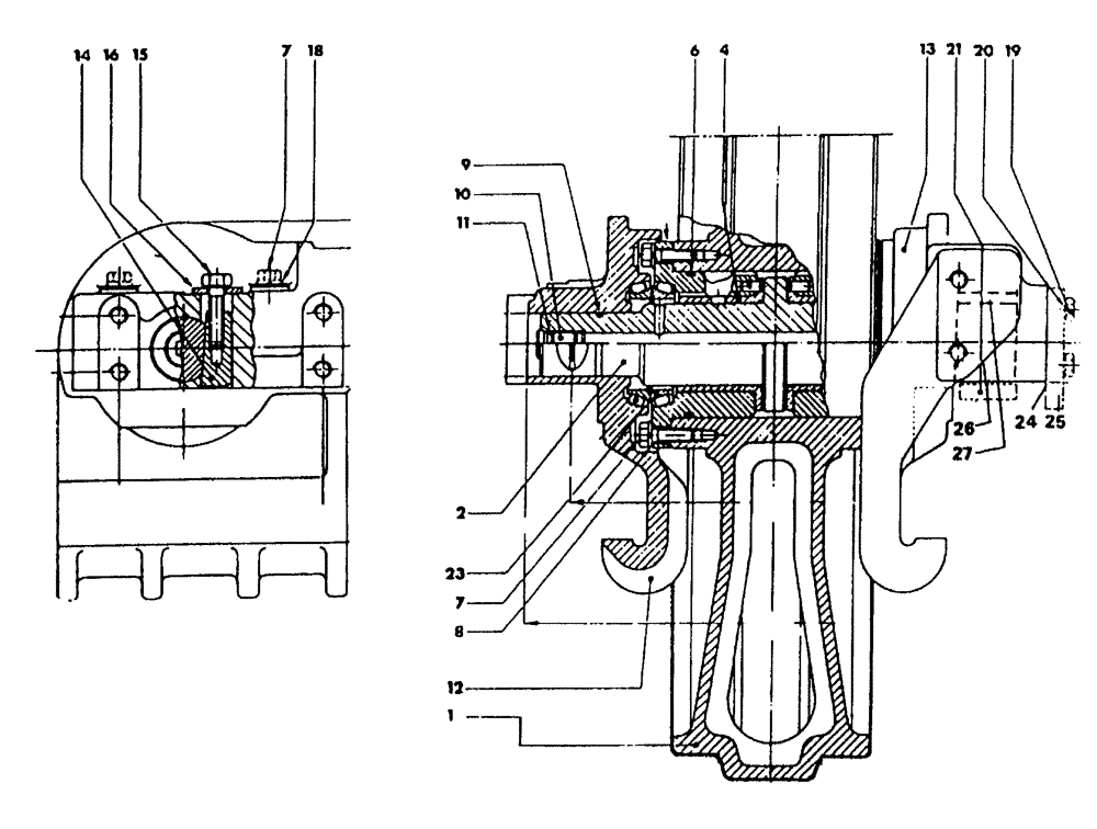 Схема запчастей Case IH 7700 - (A10[05]) - FRONT TRACK IDLER,  7700 Mainframe & Functioning Components