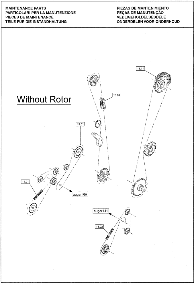 Схема запчастей Case IH LBX331P - (0.0039A[01]) - MAINTENANCE PARTS (00) - GENERAL