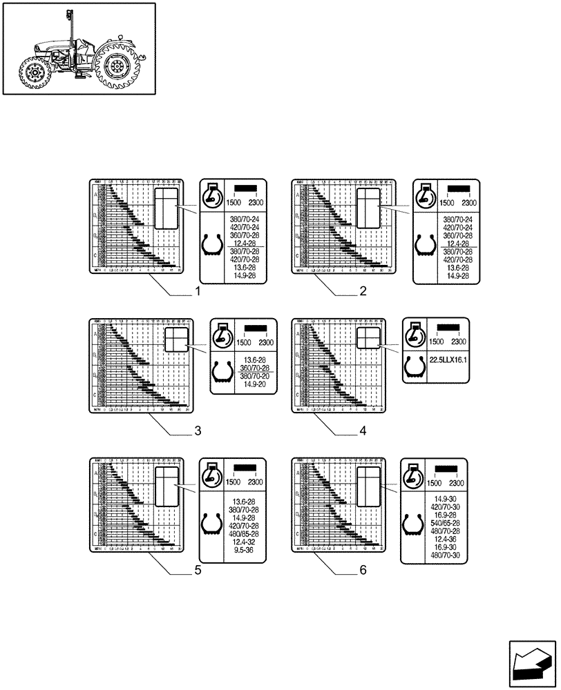 Схема запчастей Case IH JX1085C - (1.98.0/06[01]) - (VAR.270) DUAL COMMAND (2 SPS) 32X16 (30KM/H) WITH HEAT EXCHANGER AND ADJ. COLUMN - PLATES (13) - DECALS