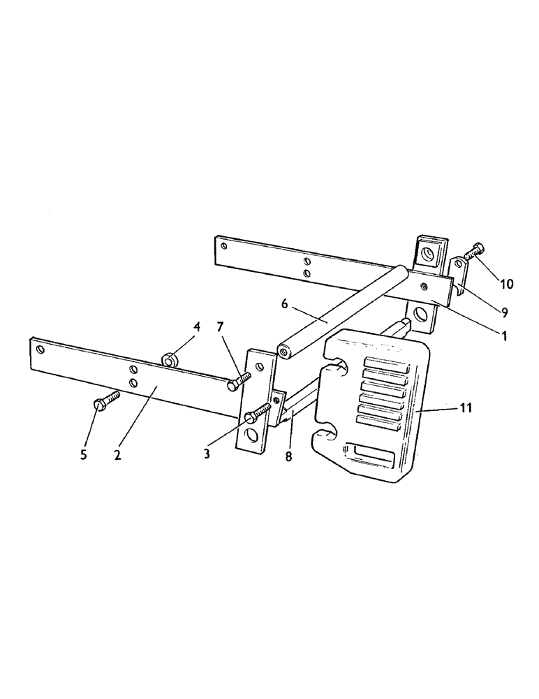 Схема запчастей Case IH 1212 - (L26) - CHASSIS, FRONT CHASSIS BALLAST WEIGHTS, 885 TRACTORS, OPTIONAL EQUIPMENT (12) - CHASSIS