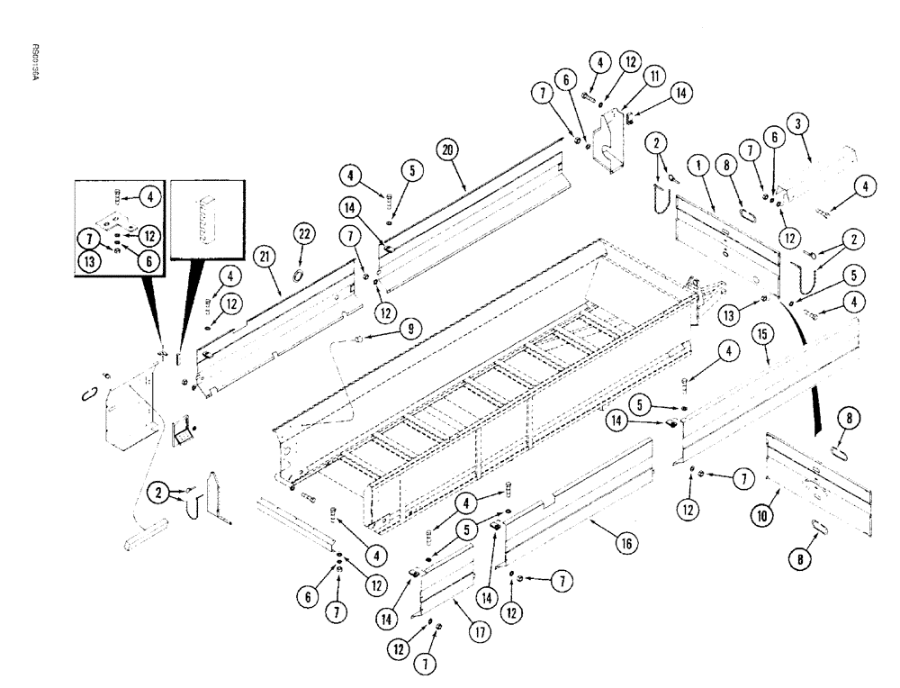 Схема запчастей Case IH 1500-SERIES - (09-02) - GUARD PANELS 