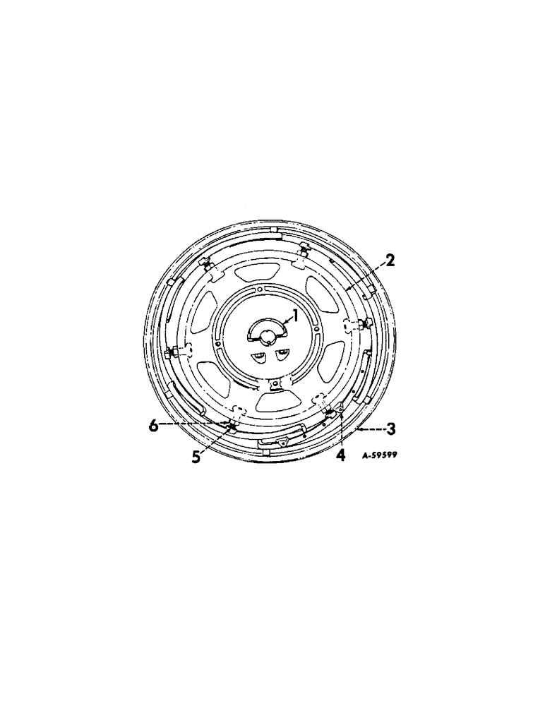Схема запчастей Case IH 404 - (099) - WHEELS, POWER ADJUSTED REAR WHEELS, FARMALL SERIES (11) - WHEELS