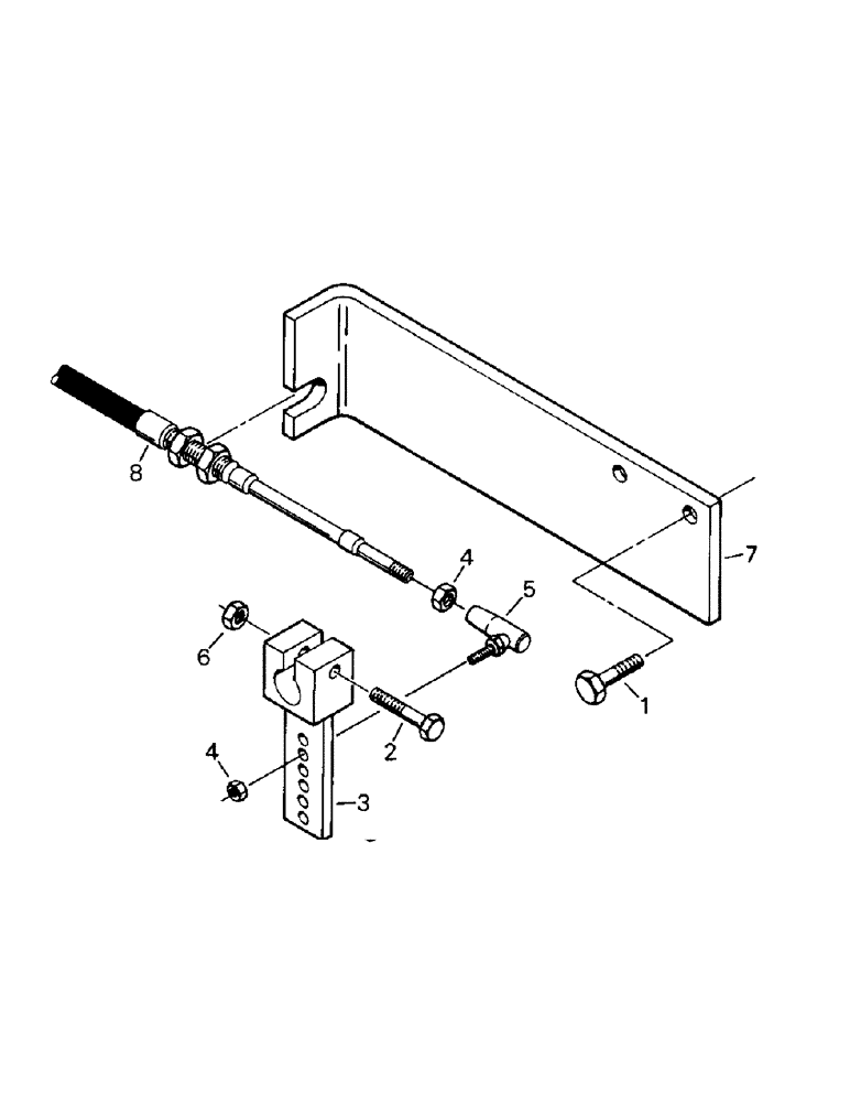 Схема запчастей Case IH KR-1280 - (04-06) - ENGINE THROTTLE CONTROLS, CAT 3306 ENGINE (04) - Drive Train