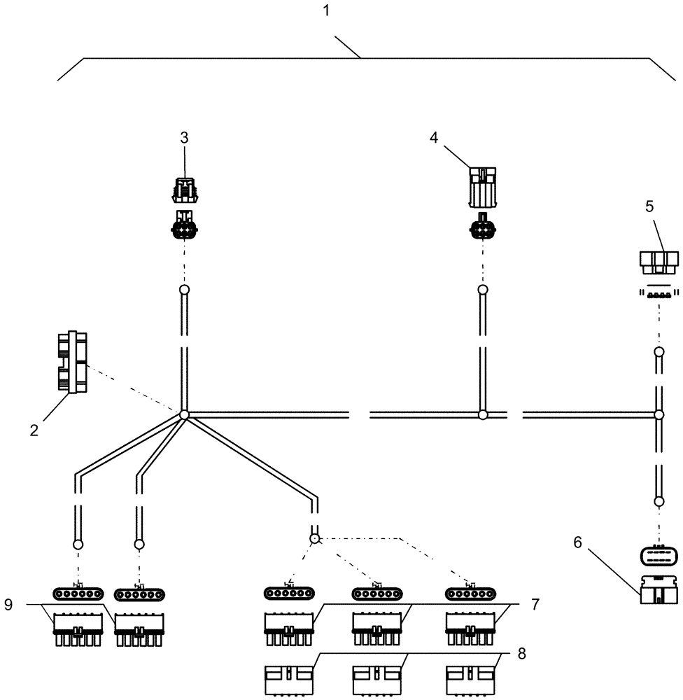 Схема запчастей Case IH 1250 - (55.100.27) - ELECTRICAL - HARNESS 87475817, TRUECOUNT CLUTCH (55) - ELECTRICAL SYSTEMS