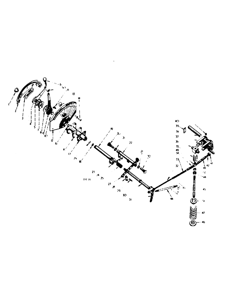 Схема запчастей Case IH 354 - (5-05) - HYDRAULIC ATTACHMENTS, CONTROL LEVERS, HYDRAULIC LIFT ATTACHMENTS, VARY TOUCH (07) - HYDRAULIC SYSTEM