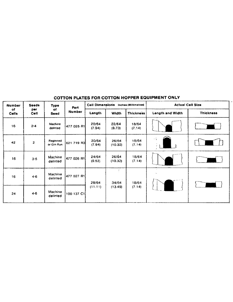 Схема запчастей Case IH 800 - (01-11) - SEED PLATES (09) - CHASSIS/ATTACHMENTS