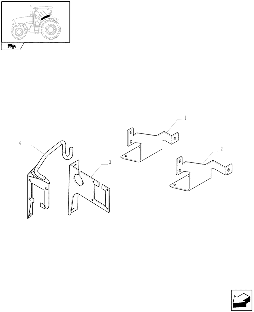 Схема запчастей Case IH PUMA 165 - (1.76.0[06]) - ISO BUS MOUNTING (06) - ELECTRICAL SYSTEMS