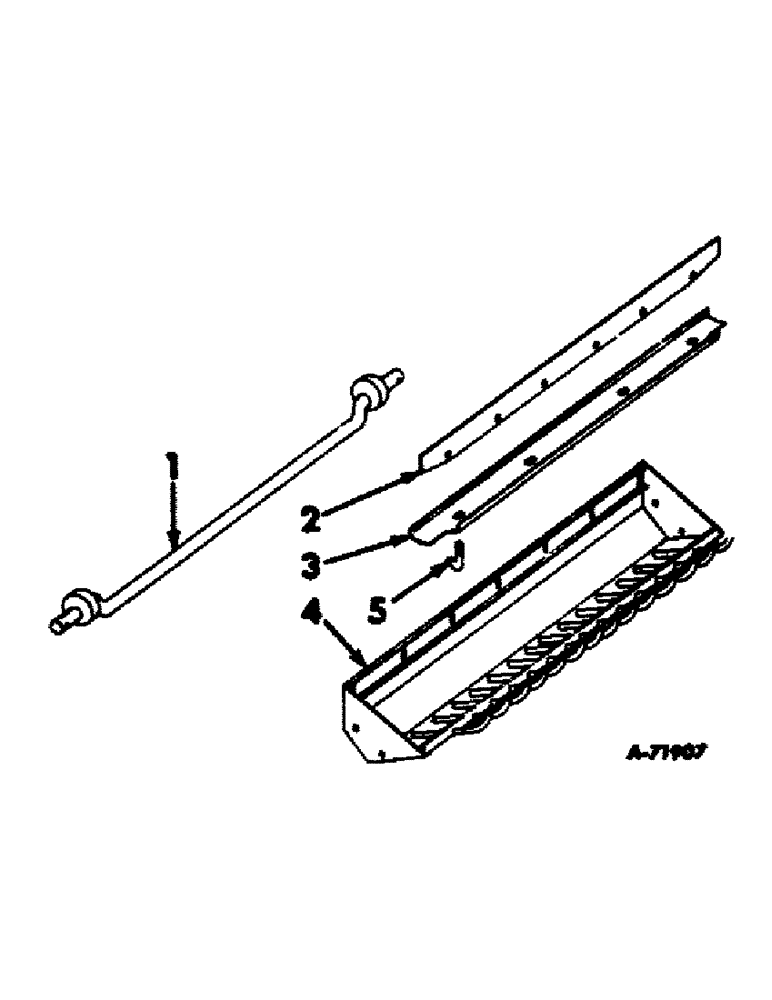 Схема запчастей Case IH 403 - (064) - STONE RETARDER ATTACHMENT, SPECIAL WHEN ORDERED (72) - SEPARATION