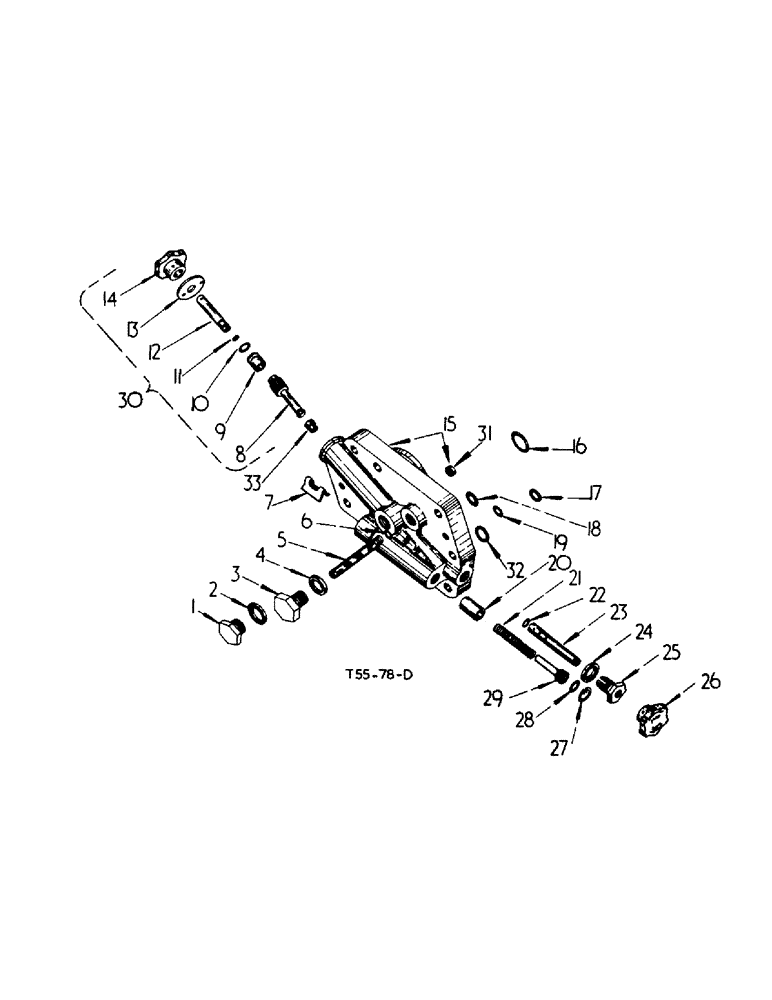 Схема запчастей Case IH 2300 - (5-09) - HYDRAULIC ATTACHMENTS, CYLINDER HEAD, CONTROL VALVE (07) - HYDRAULIC SYSTEM