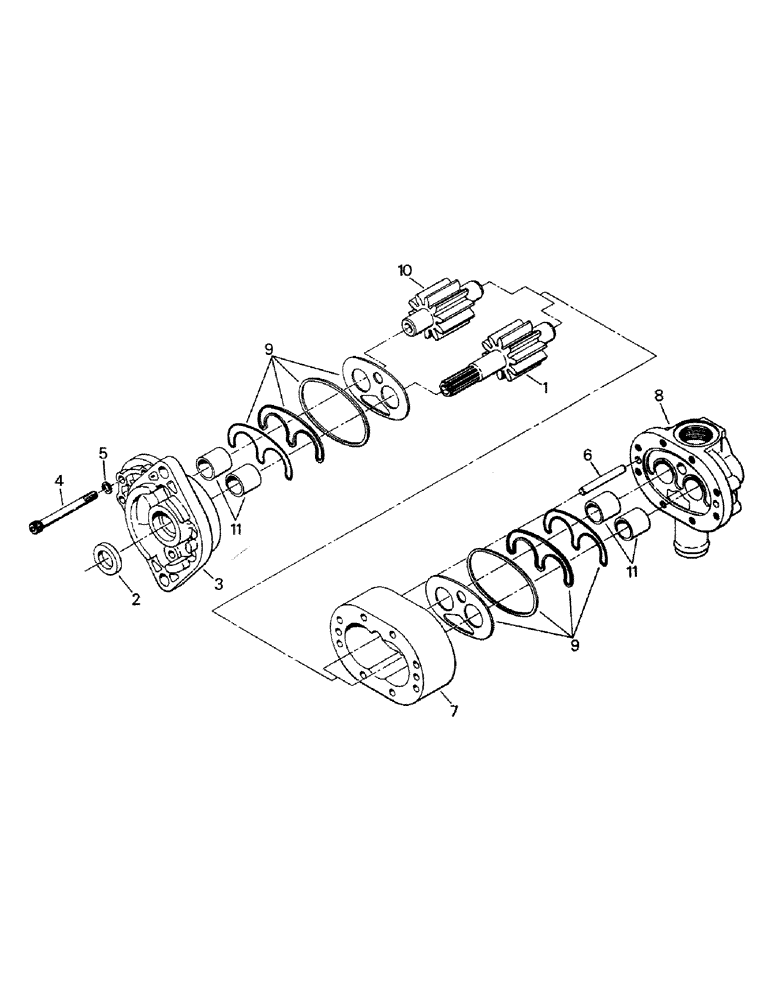 Схема запчастей Case IH KP-1360 - (04-37) - TRANSMISSION LUBE PUMP ASSEMBLY (04) - Drive Train