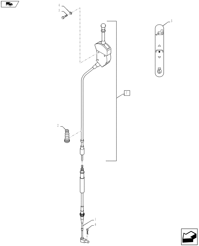 Схема запчастей Case IH PUMA 130 - (31.104.04) - VAR - 743679, 332802 - PTO W/ GROUND SPEED - SPEED CHANGE LEVER (31) - IMPLEMENT POWER TAKE OFF