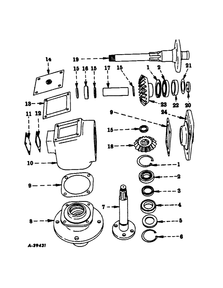 Схема запчастей Case IH U-F25 - (A-06) - MAIN DRIVE 