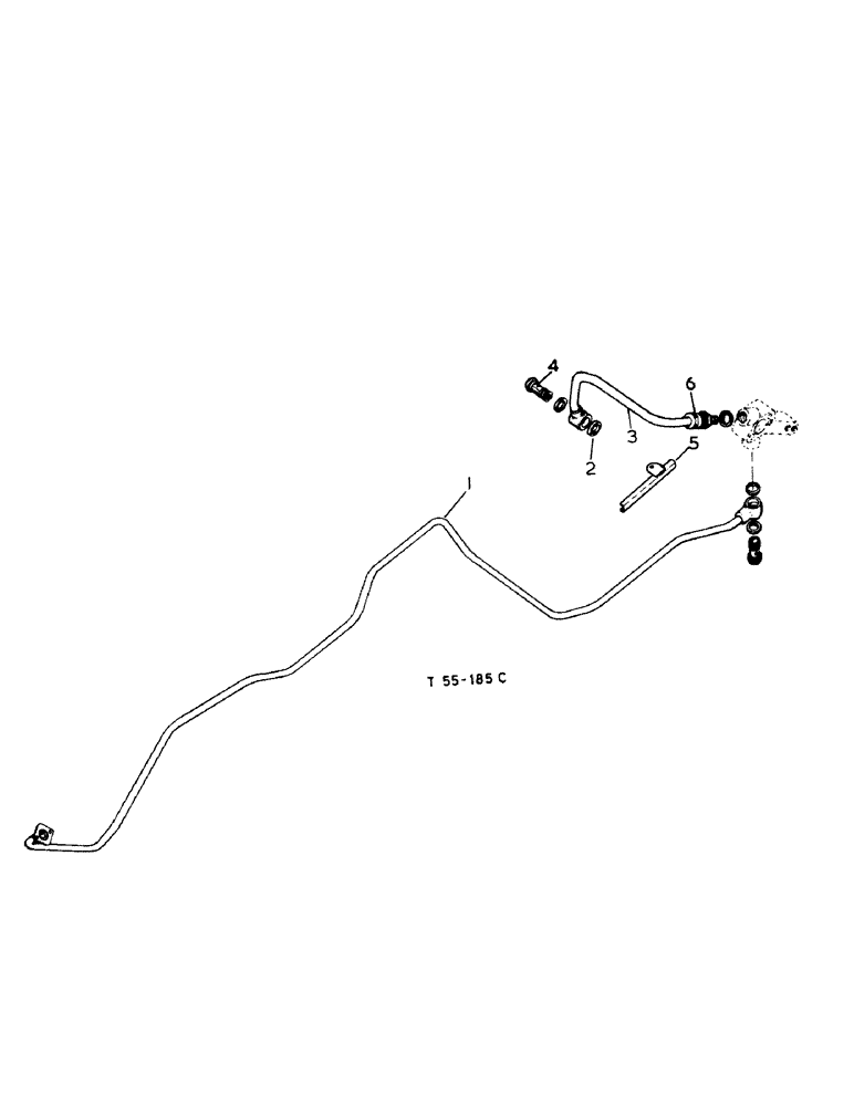 Схема запчастей Case IH 384 - (10-21) - HYDRAULICS, PRESSURE PIPE, AUXILIARY VALVE ATTACHMENTS (07) - HYDRAULICS