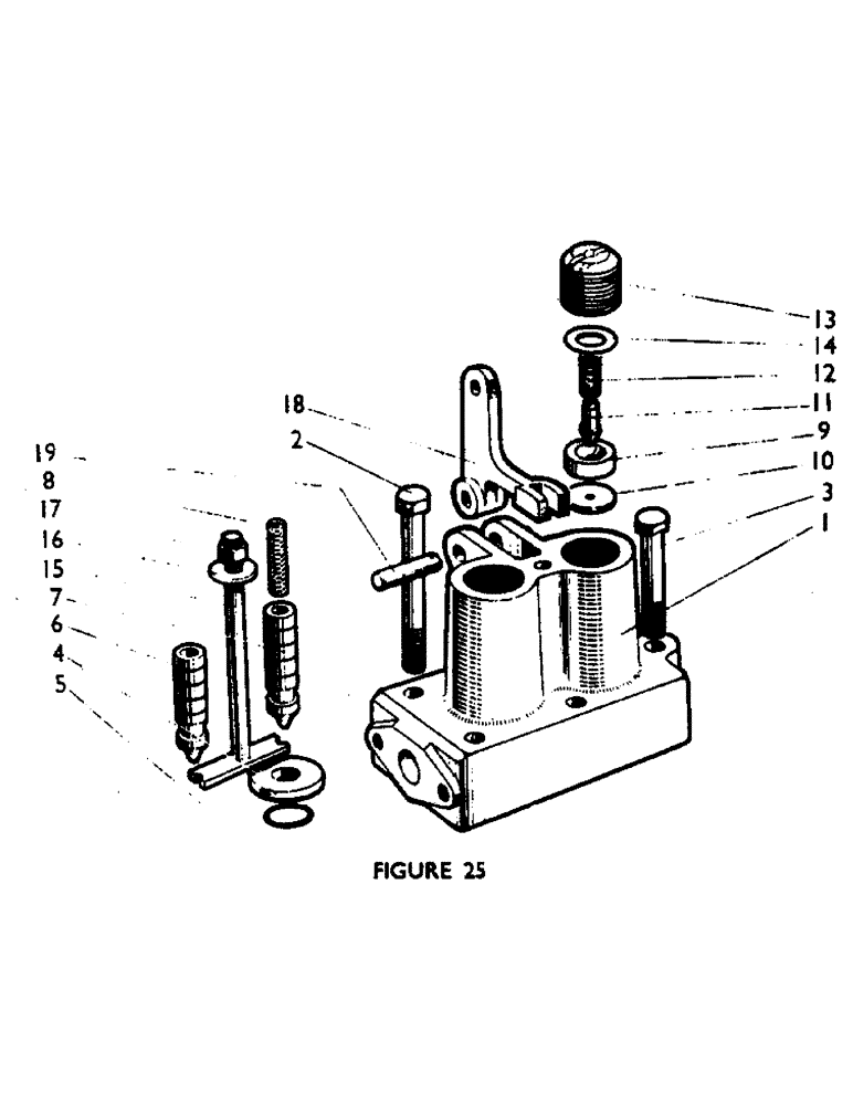 Схема запчастей Case IH 880F - (39) - CONTROL VALVE, HYDRAULIC LIFT PUMP (07) - HYDRAULIC SYSTEM
