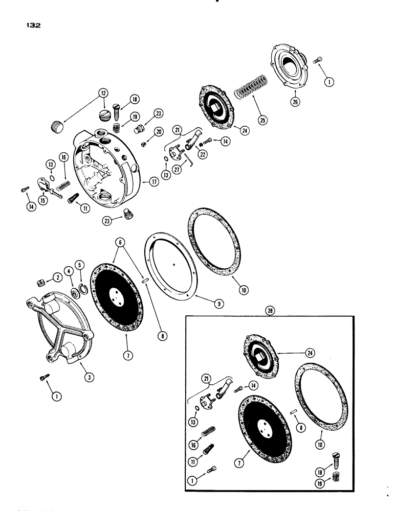 Схема запчастей Case IH 830-SERIES - (132) - A24285 REGULATOR, 251 AND 284 L.P. ENGINES, EXCEPT GROVE (03) - FUEL SYSTEM