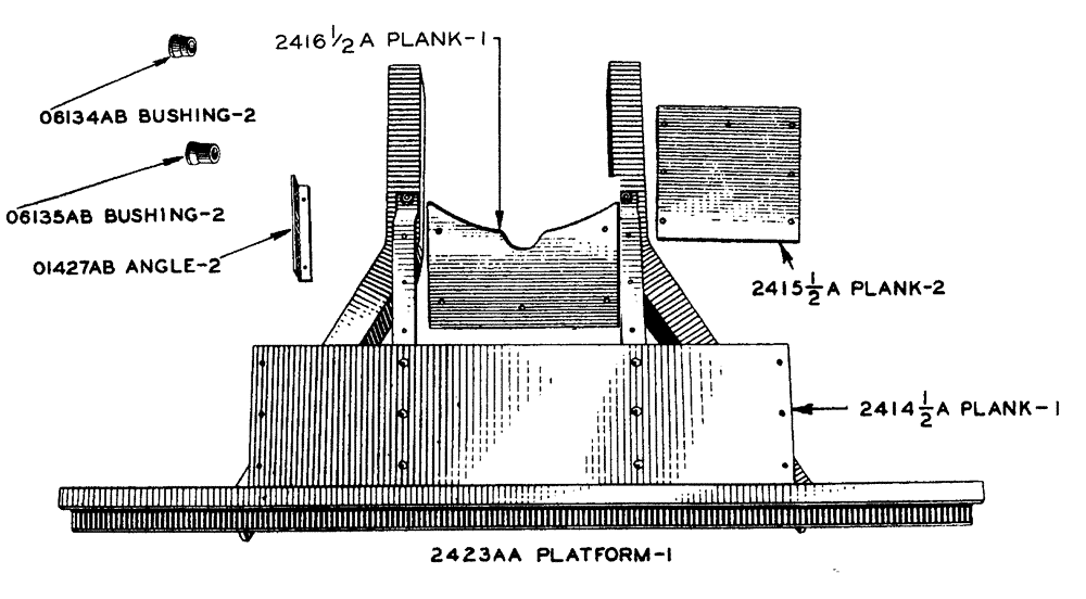 Схема запчастей Case IH LA-SERIES - (103) - PLATFORM (09) - CHASSIS