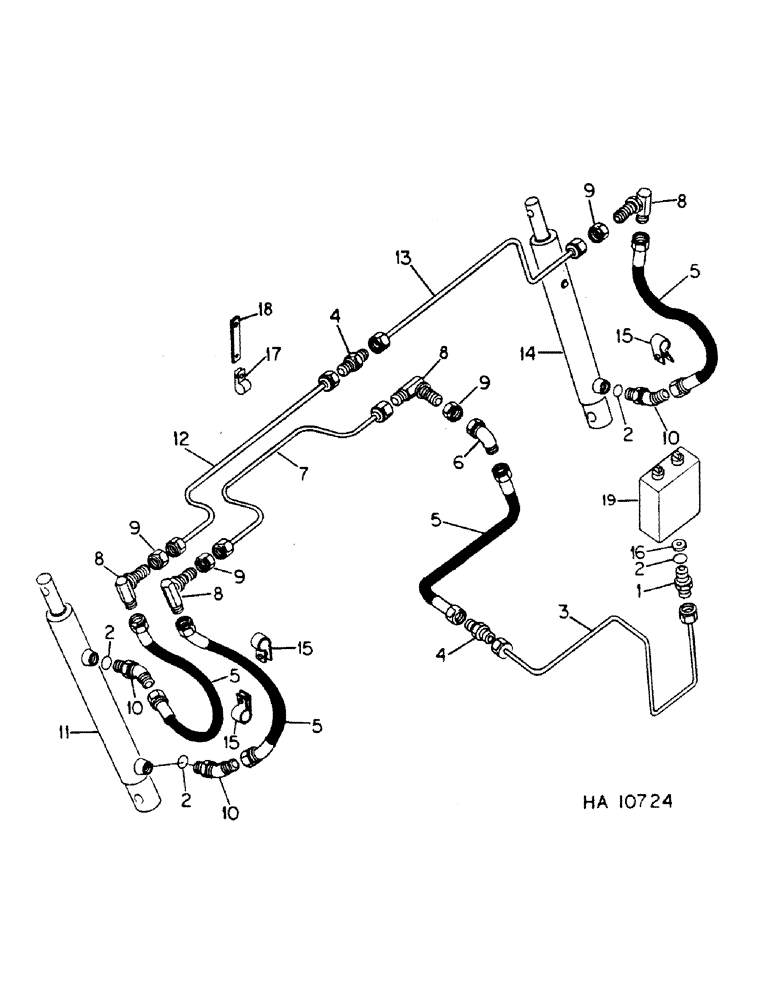 Схема запчастей Case IH DUAL - (C-12) - DUAL AUGER, REEL HYDRAULICS 