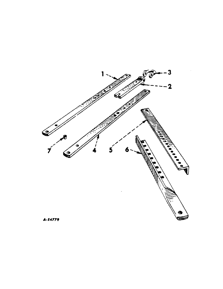 Схема запчастей Case IH 70 - (G-18) - RIGID HITCH 